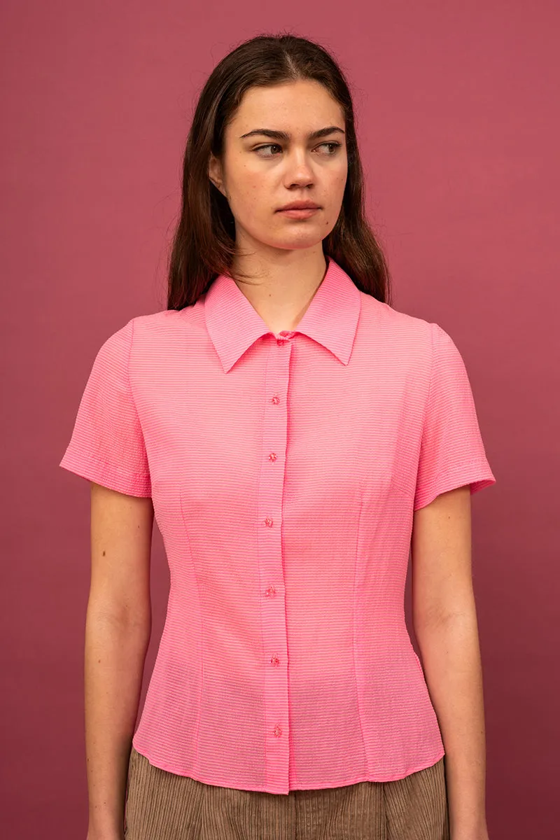 Evie Shirt - Barbie Pink