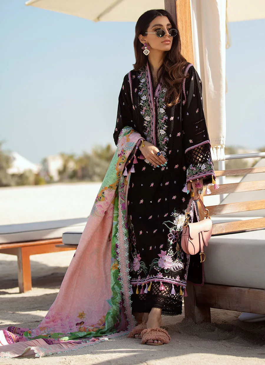 Farah Talib Aziz Luxury Lawn Collection 2022 – Bermuda Black