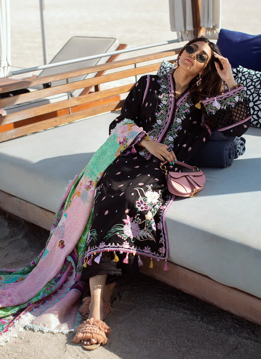 Farah Talib Aziz Luxury Lawn Collection 2022 – Bermuda Black