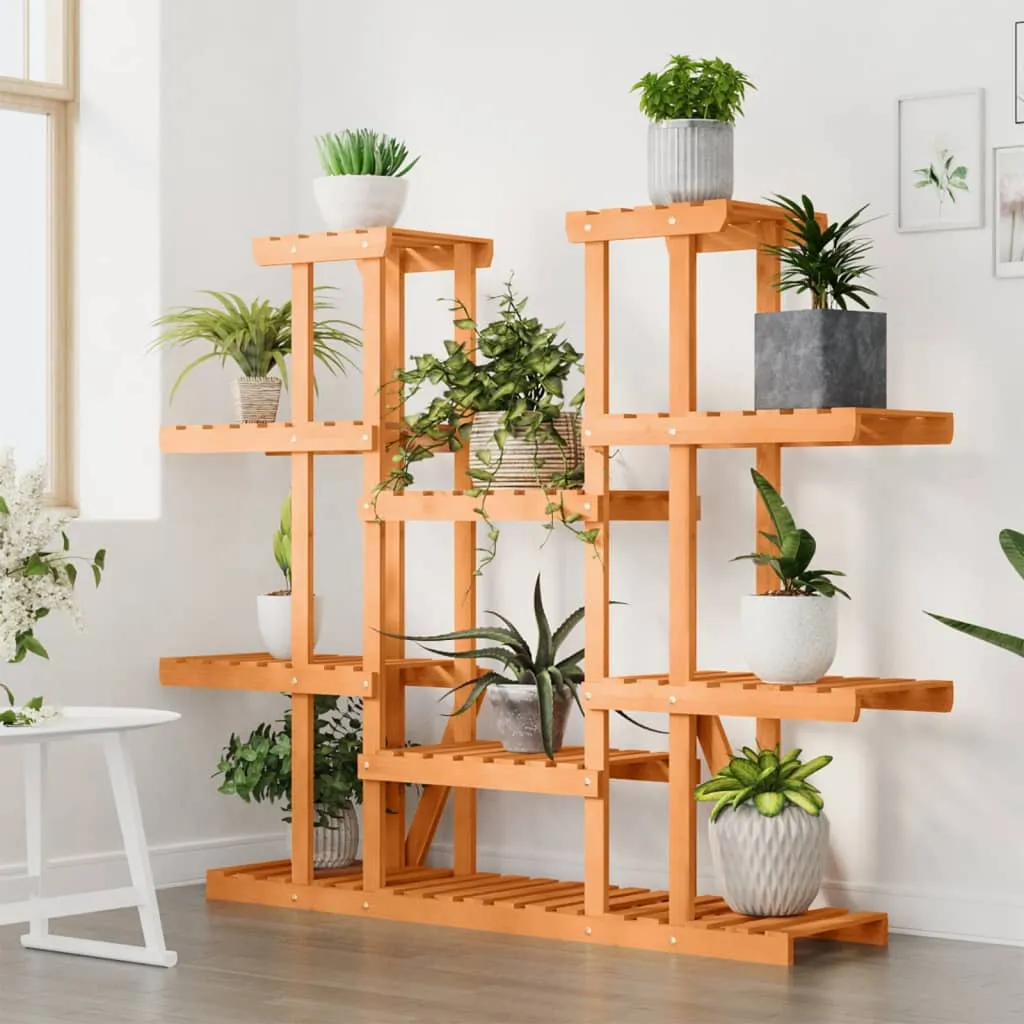 Flower Stand 110x25x110.5 cm Solid Wood Fir