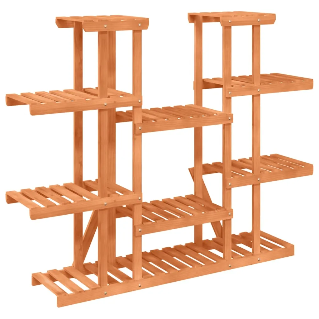 Flower Stand 110x25x110.5 cm Solid Wood Fir