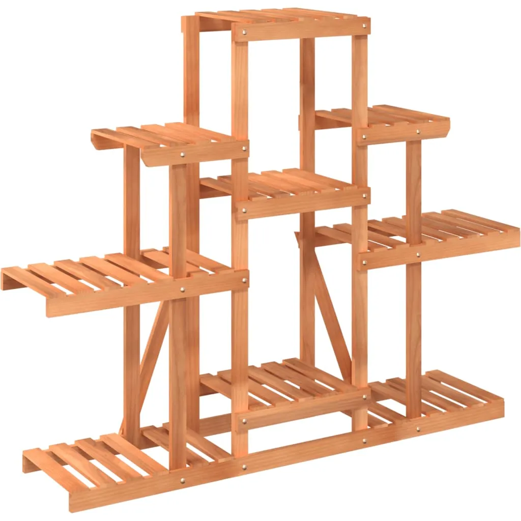Flower Stand 110x25x96 cm Solid Wood Fir