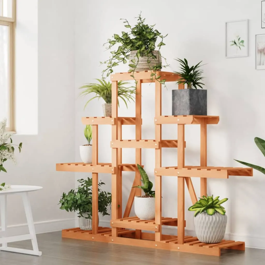 Flower Stand 110x25x96 cm Solid Wood Fir