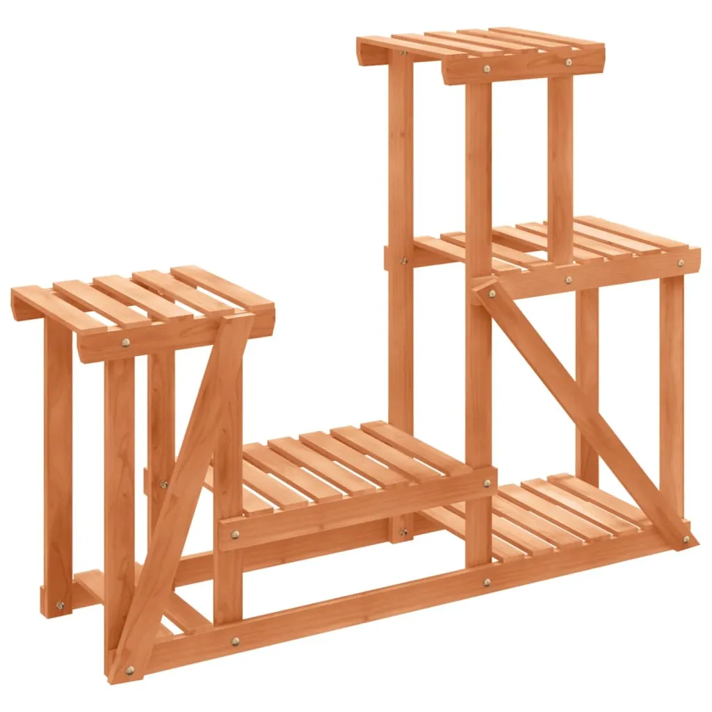 Flower Stand 90x25x73.5 cm Solid Wood Fir