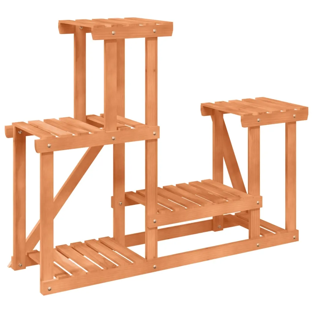 Flower Stand 90x25x73.5 cm Solid Wood Fir
