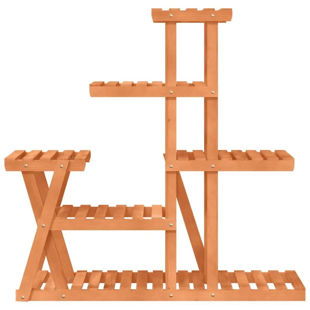 Flower Stand 95x25x96 cm Solid Wood Fir