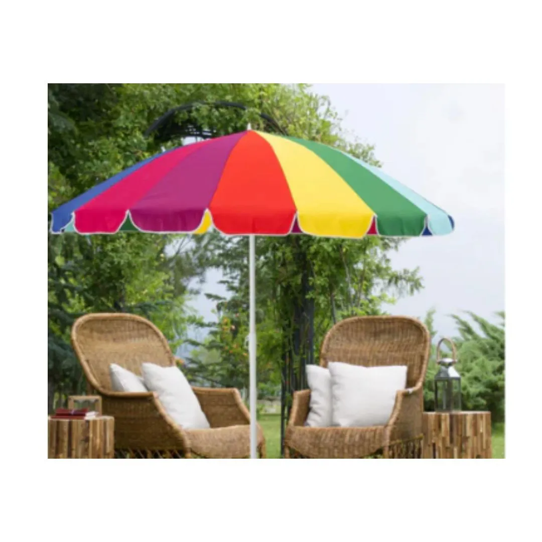 Garden Umbrella, 6 Ft Patio Garden Umbrella | Multicolor