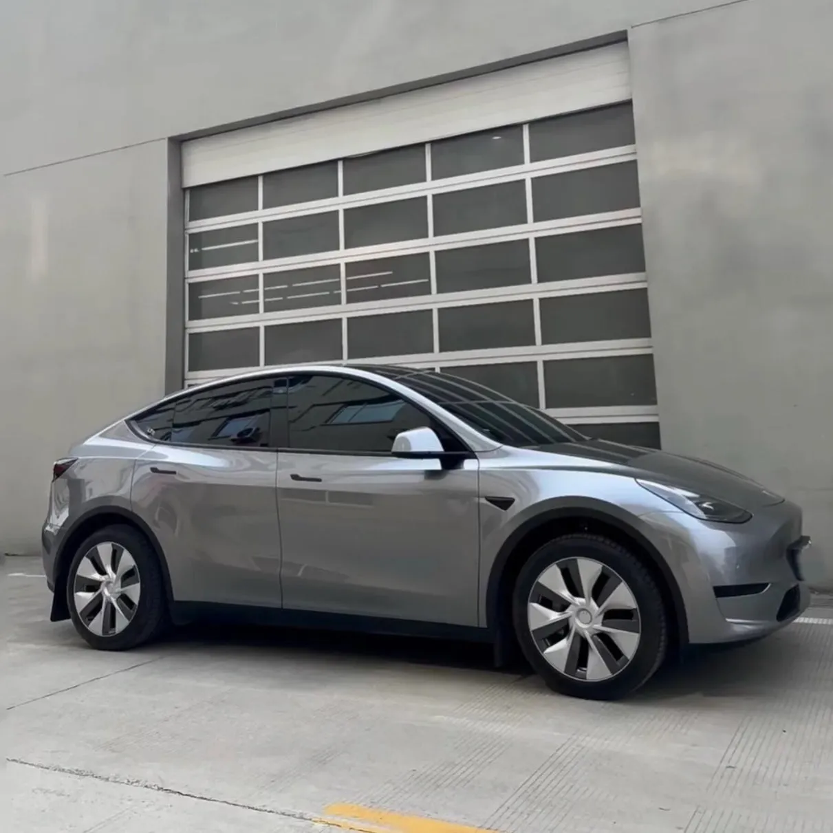Gloss Metallic Agate Grey Car Wrap
