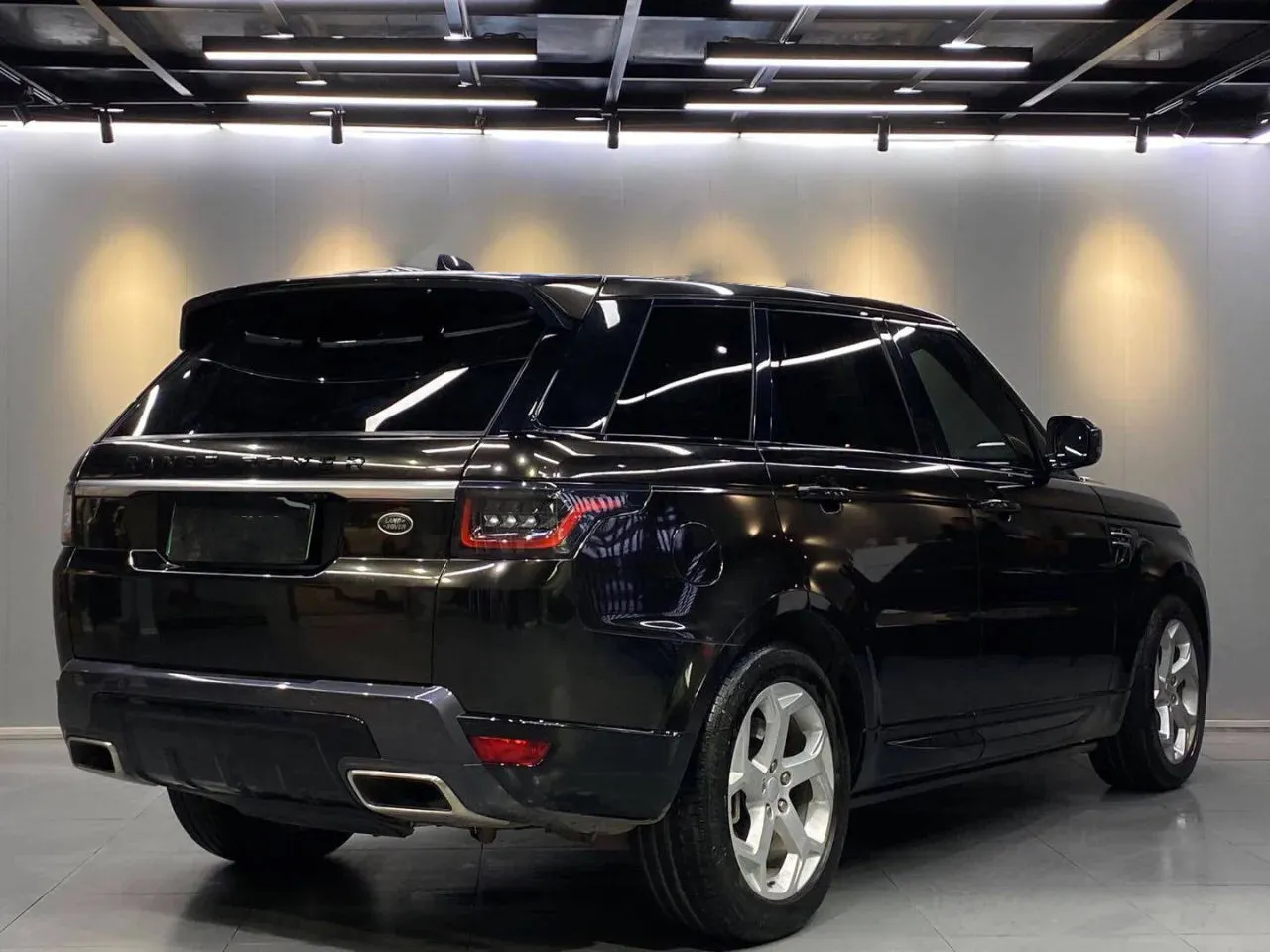 Gloss Metallic Black Gold Car Wrap
