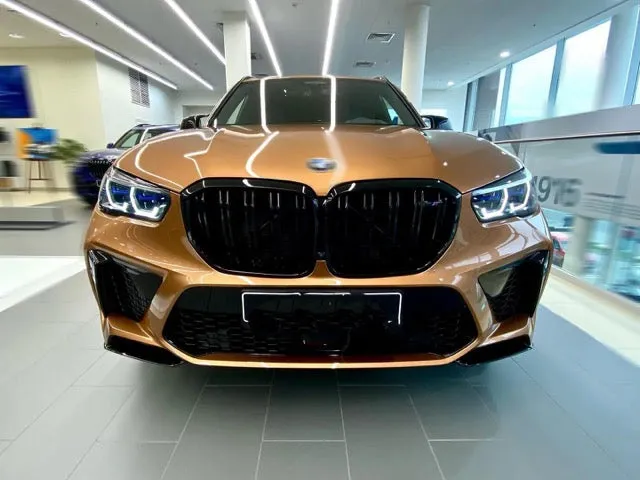 Gloss Metallic Caramel Brown Vinyl Wrap