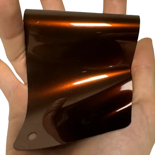 Gloss Metallic Dark Copper Car Wrap