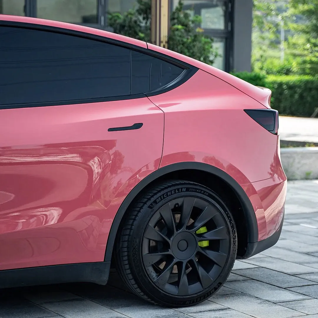 Gloss Metallic Dark Ume Pink Car Wrap