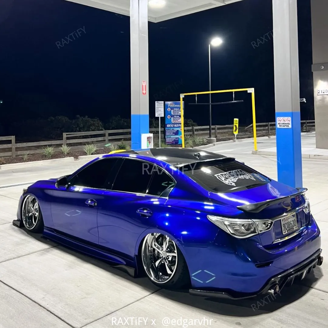 Gloss Metallic Deep Blue Vinyl Wrap