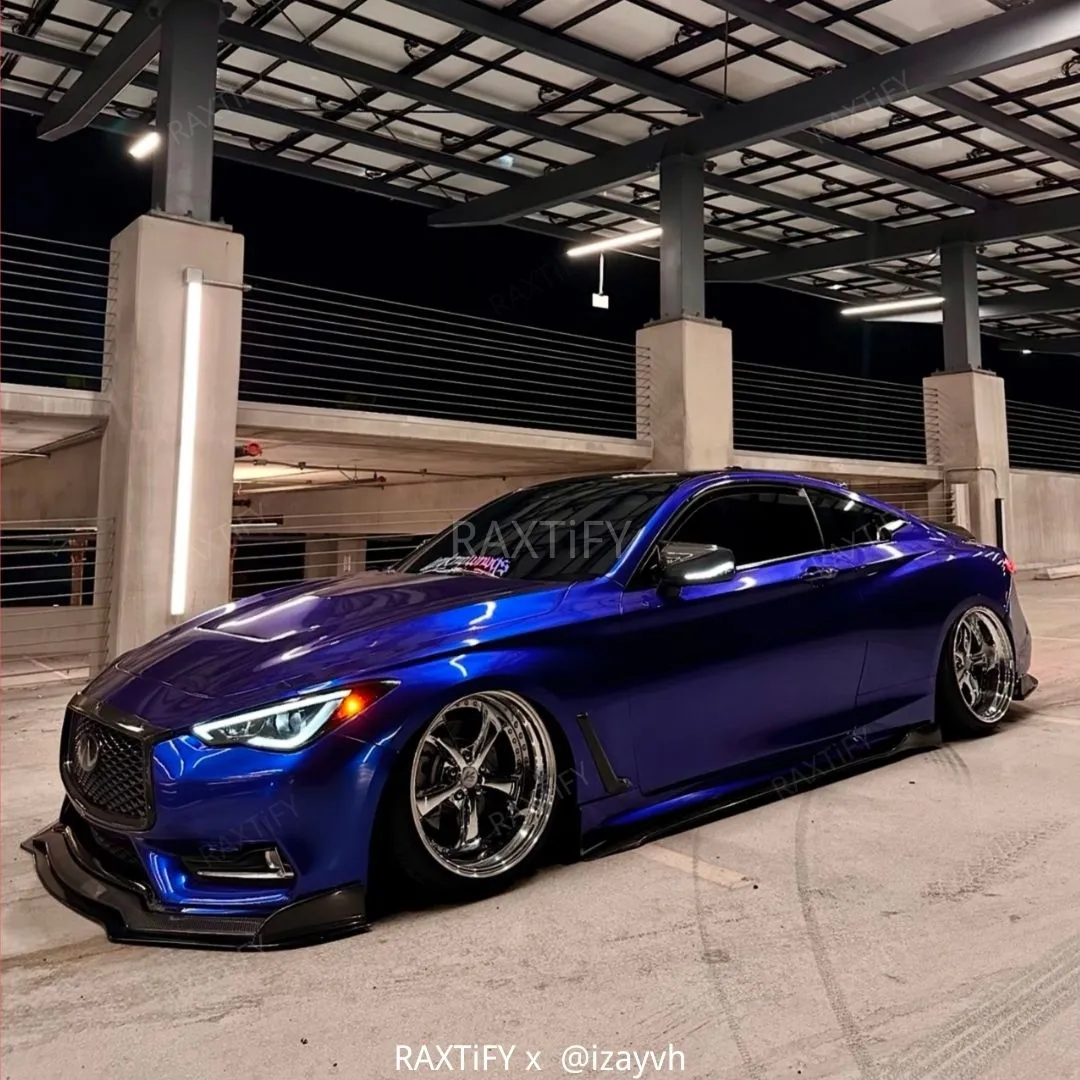 Gloss Metallic Deep Blue Vinyl Wrap