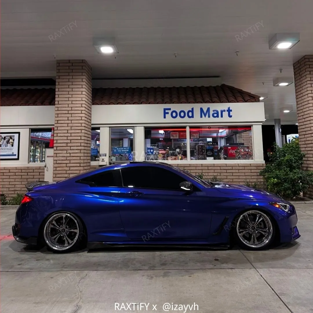Gloss Metallic Deep Blue Vinyl Wrap