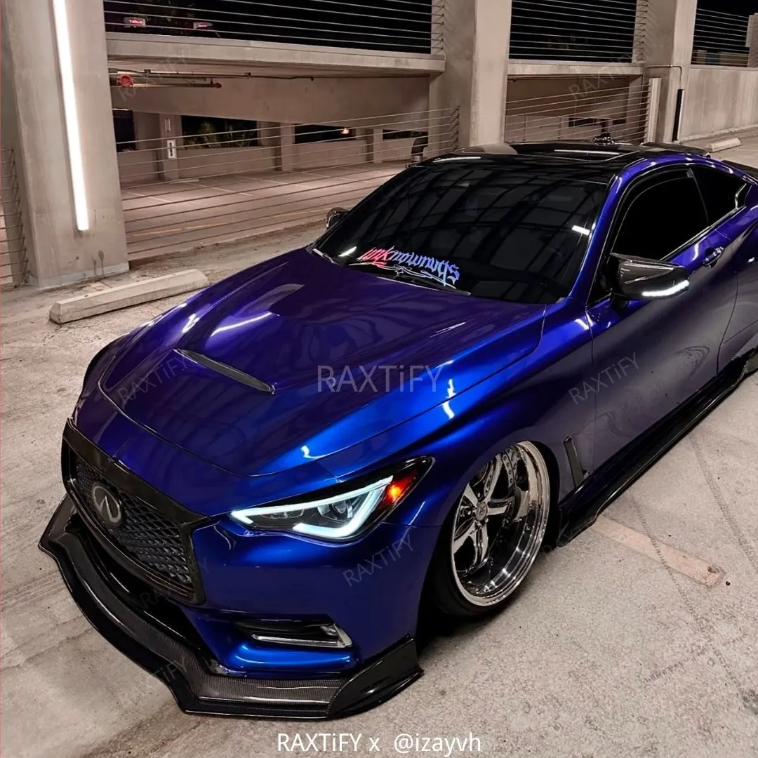 Gloss Metallic Deep Blue Vinyl Wrap