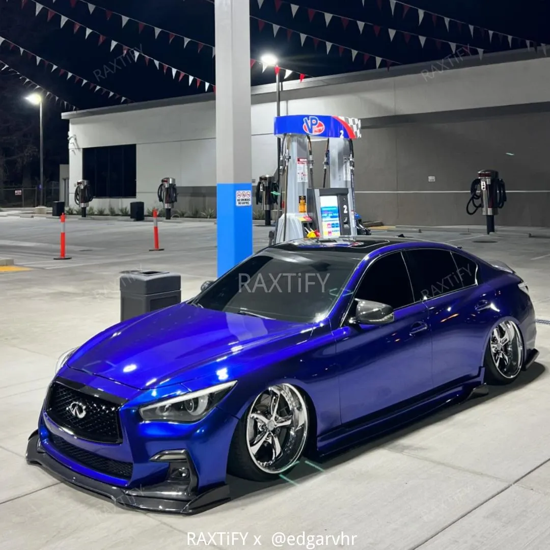 Gloss Metallic Deep Blue Vinyl Wrap