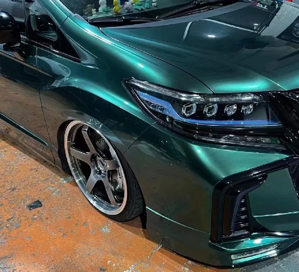 Gloss Metallic Forest Green Car Wrap
