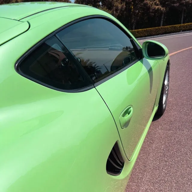 Gloss Metallic Light Green Vinyl Wrap