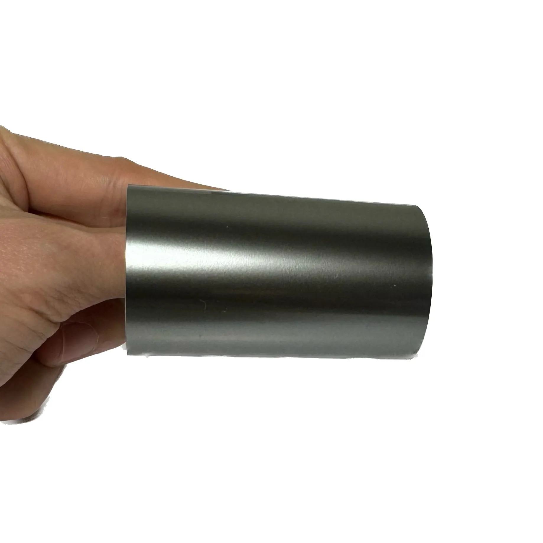 Gloss Metallic Liquid Chrome Gray Car Wrap