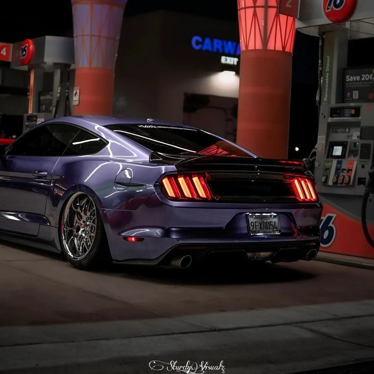 Gloss Metallic Royal Purple Vinyl Wrap