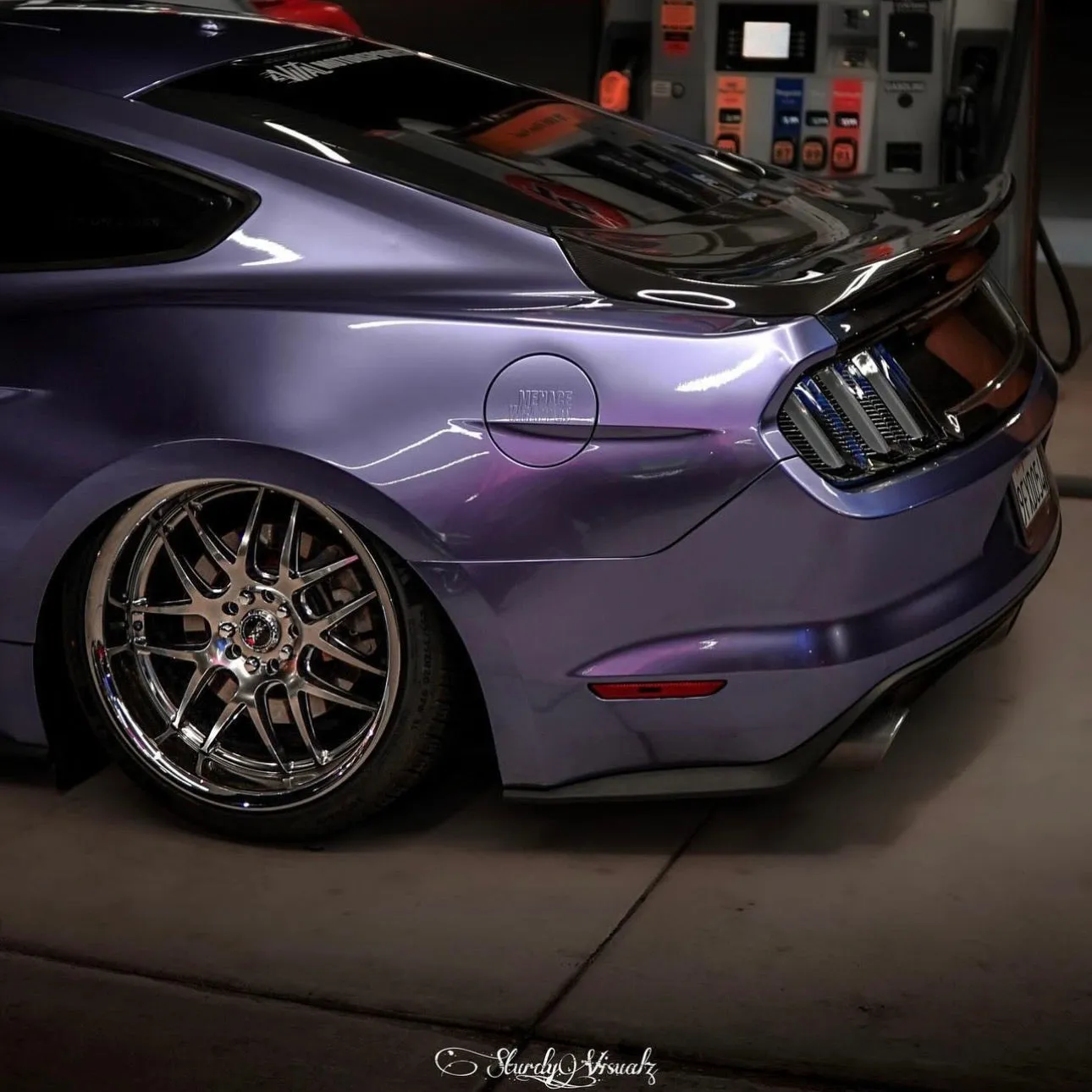 Gloss Metallic Royal Purple Vinyl Wrap