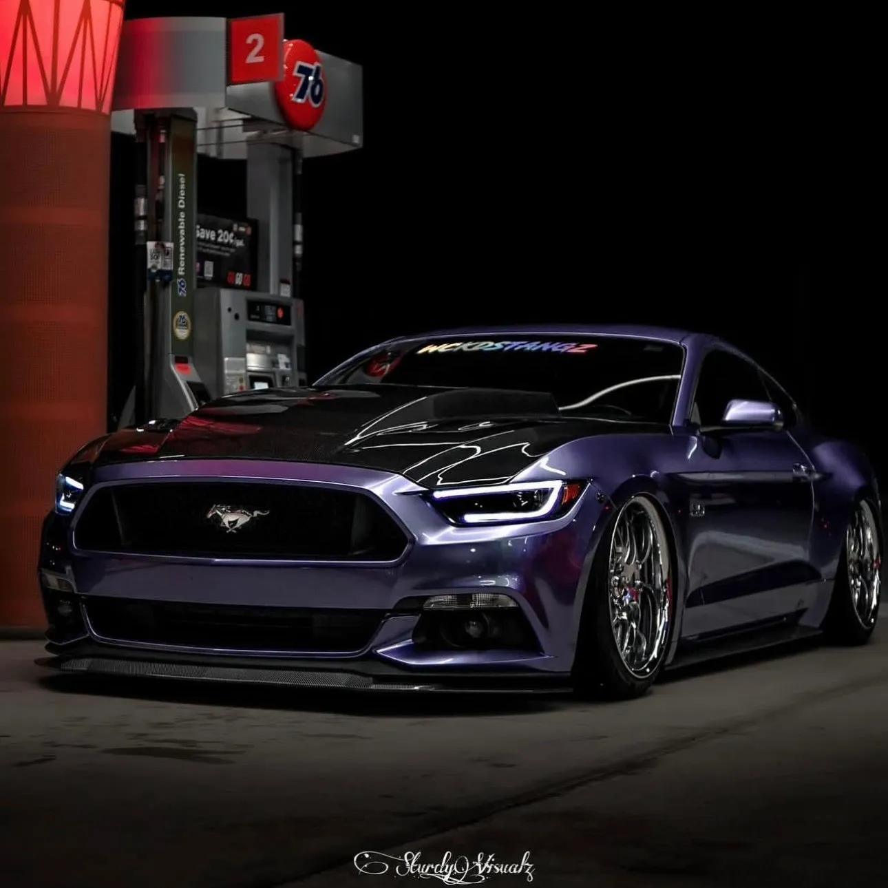 Gloss Metallic Royal Purple Vinyl Wrap
