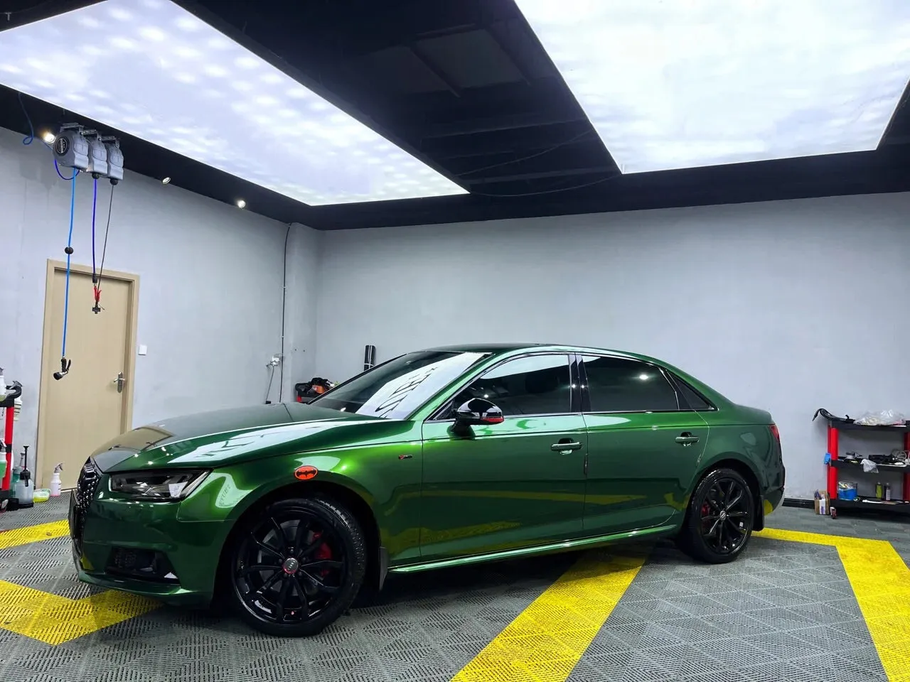 Gloss Metallic Sonoma Green Car Wrap