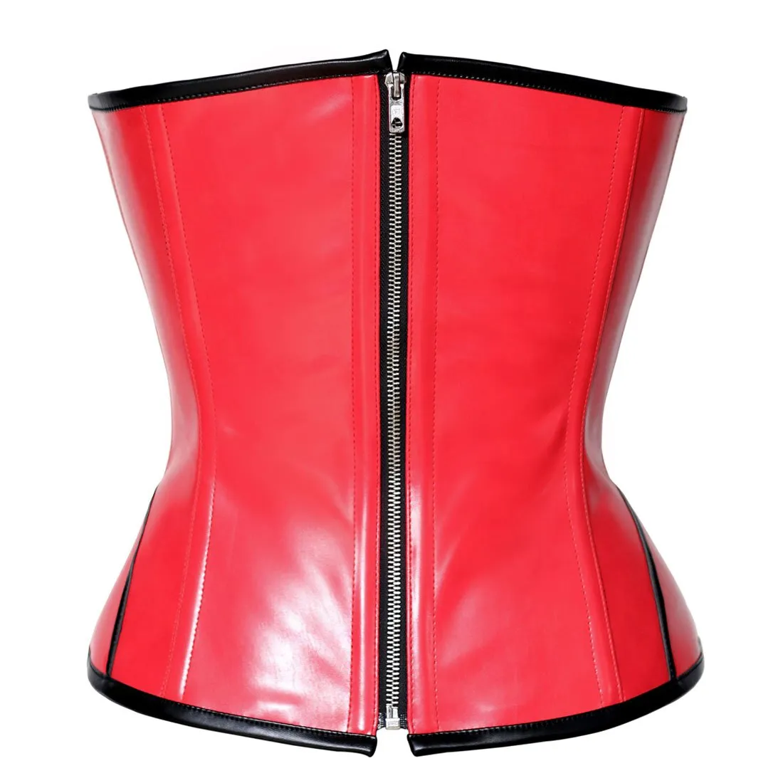 Gothic Burlesque Sexy Curvy Red Corset