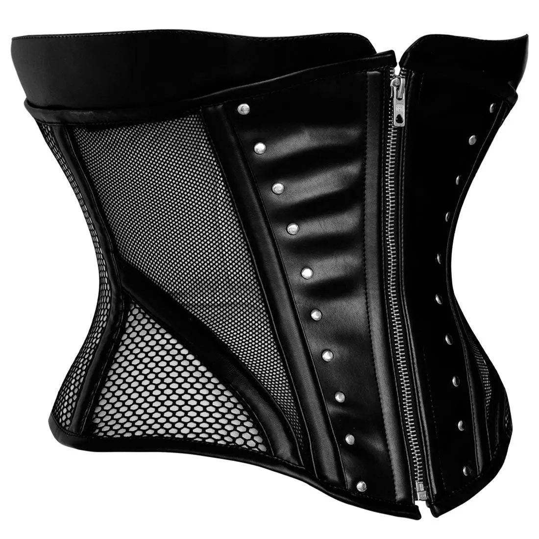 Gothic Punk Fetish Waist Cincher