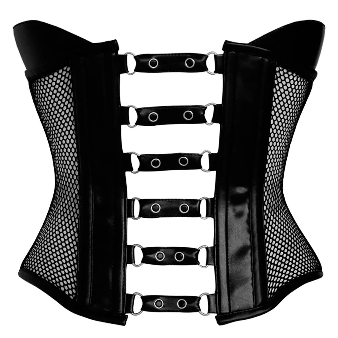 Gothic Punk Fetish Waist Cincher