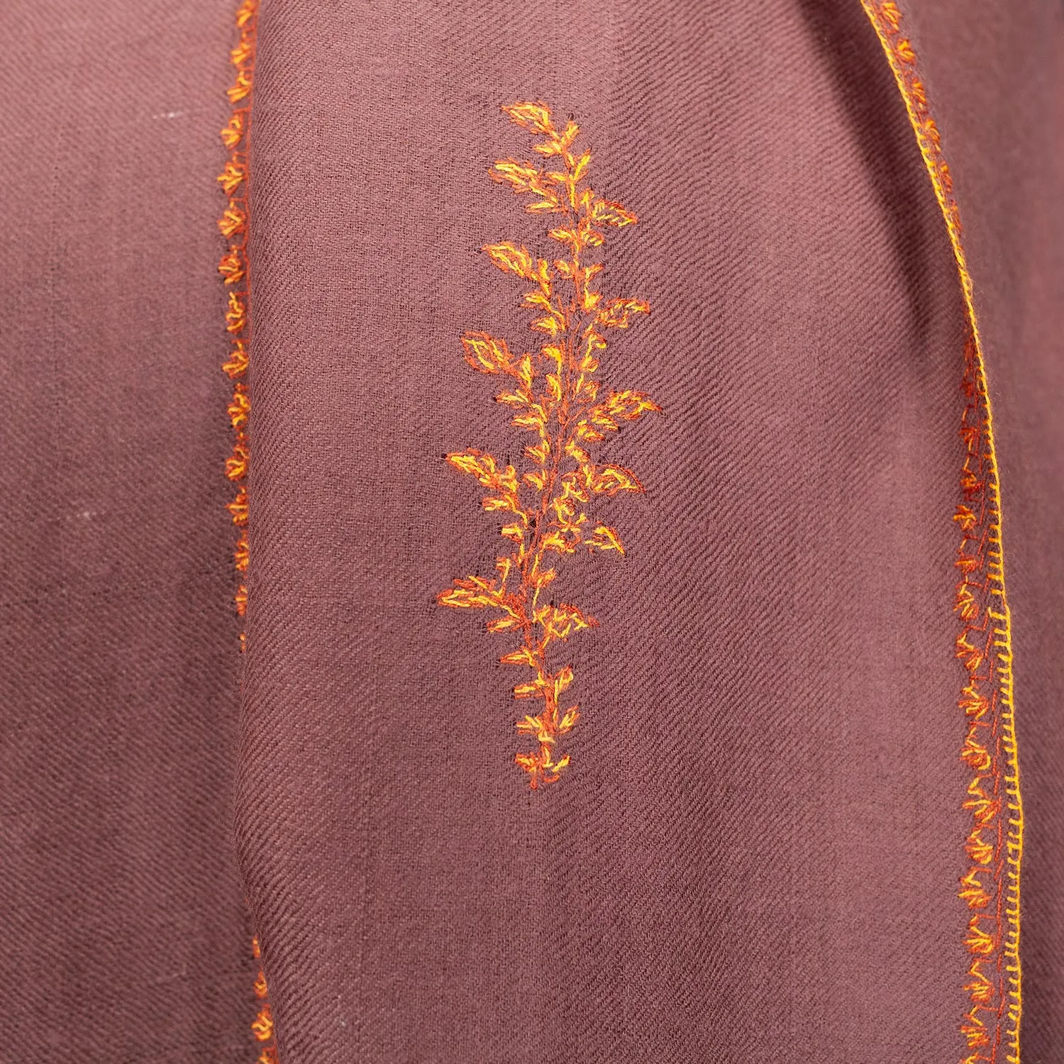 Hand Embroidered Bootidar Cashmere Shawl 'Kriya'