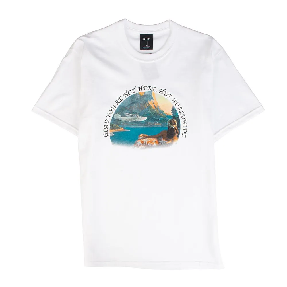 HUF Glad You're Not Here T-shirt / White