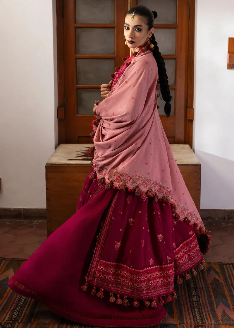 Hussain Rehar Unstitched 3 Piece Karandi A/W Collection'2024-Amani