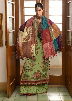 Hussain Rehar Unstitched 3 Piece Karandi A/W Collection'2024-Mosy