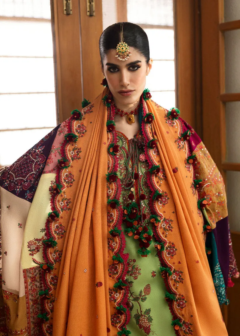 Hussain Rehar Unstitched 3 Piece Karandi A/W Collection'2024-Mosy