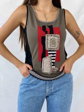 Jane Daniels Patchwork Top