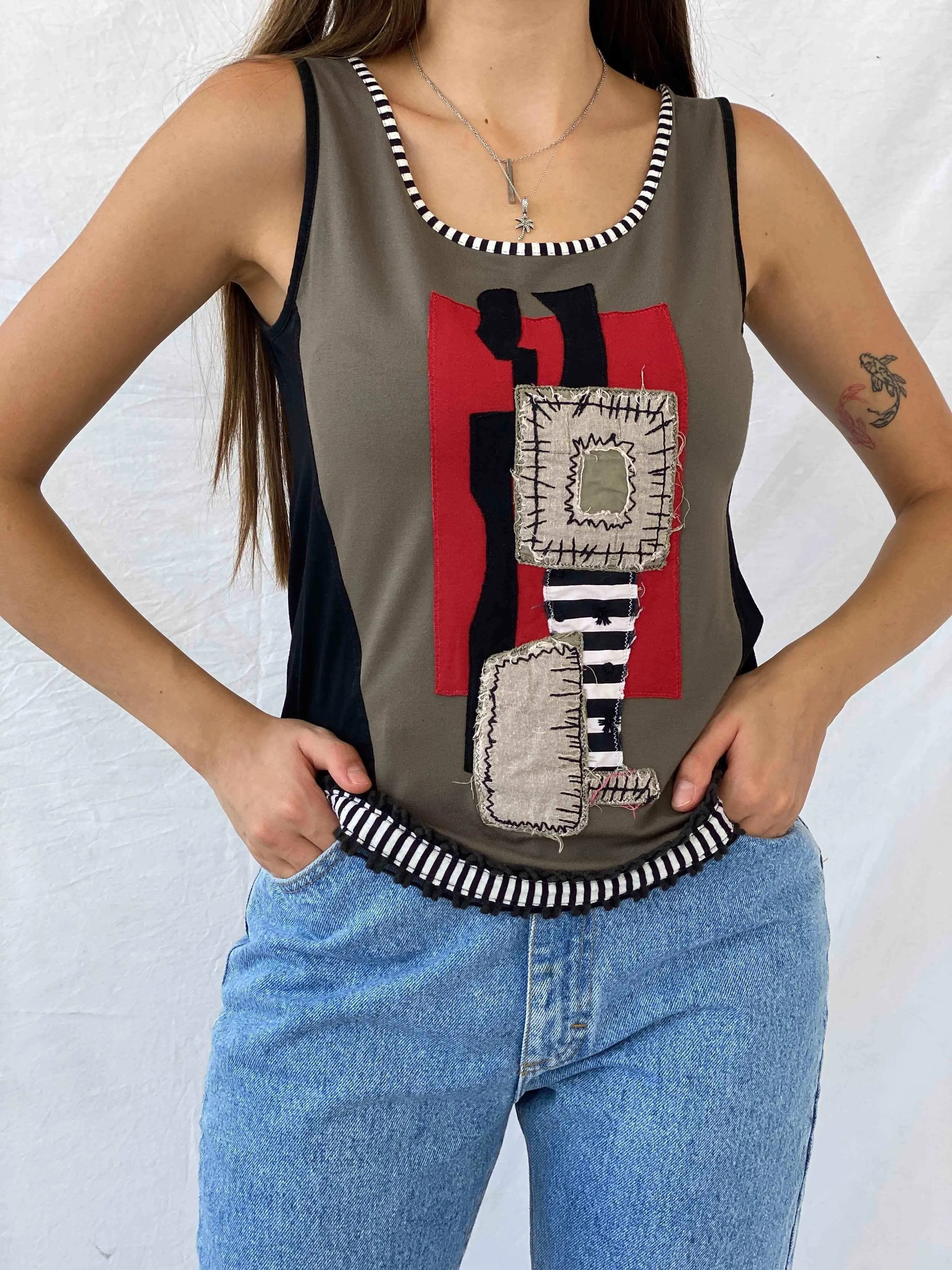 Jane Daniels Patchwork Top