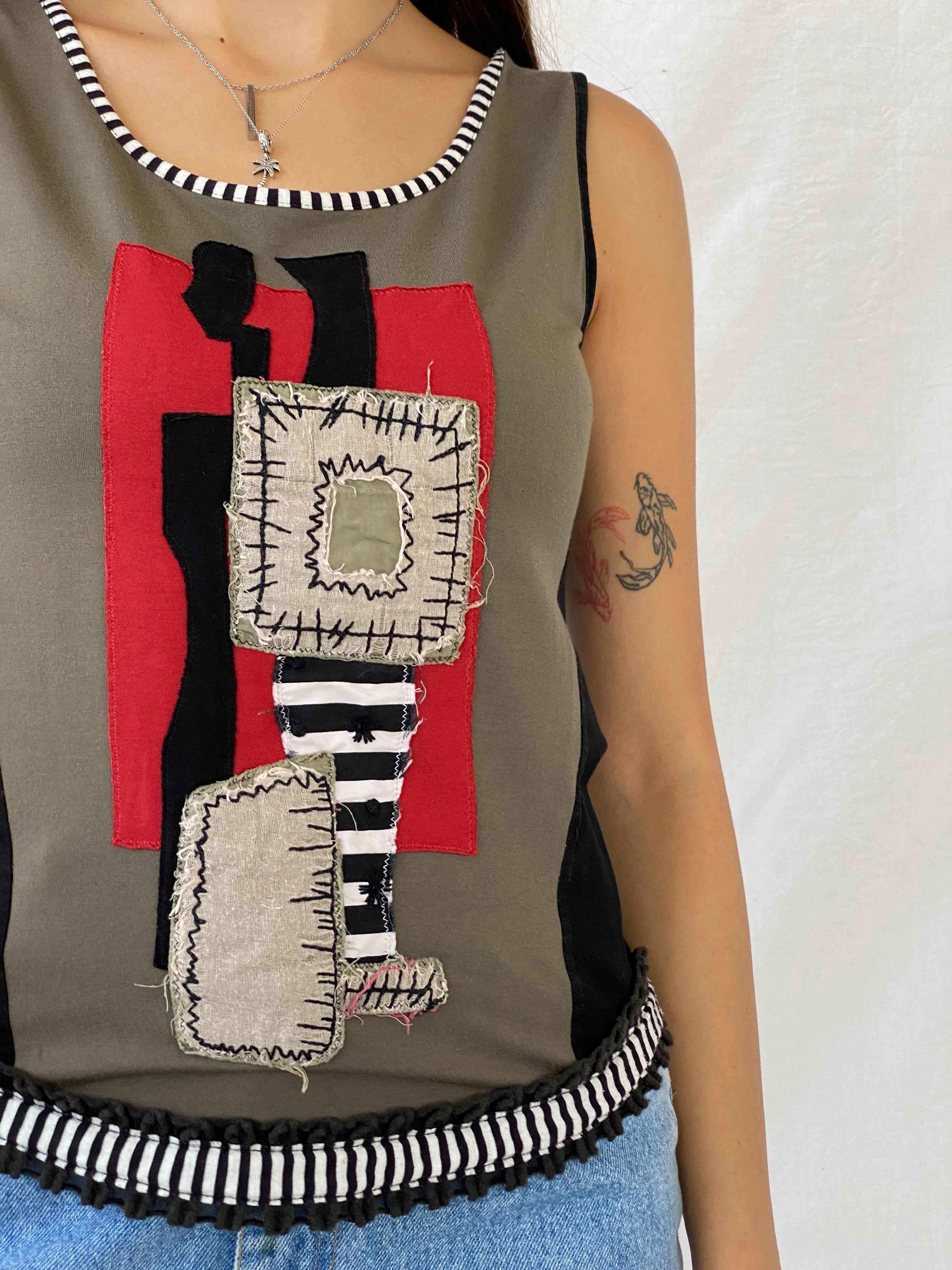 Jane Daniels Patchwork Top