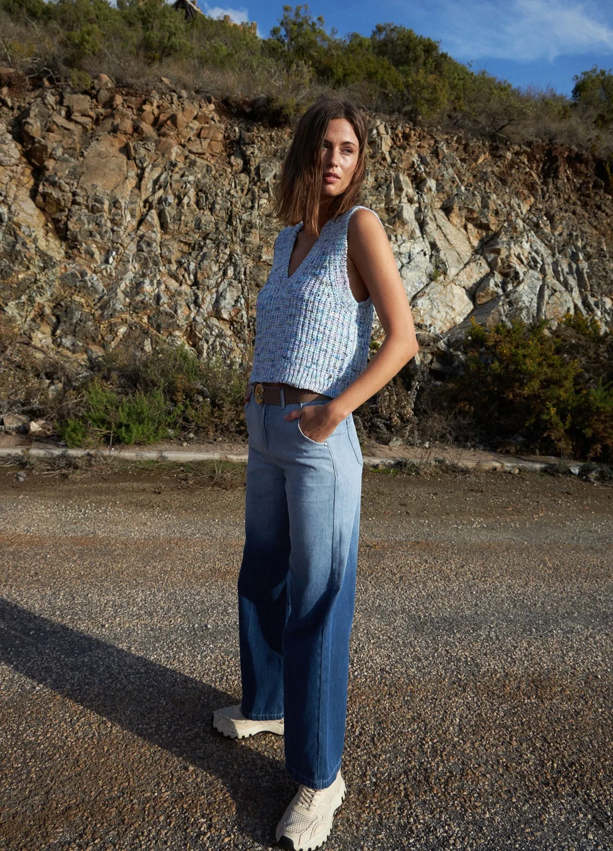 Jeans in Denim Fade