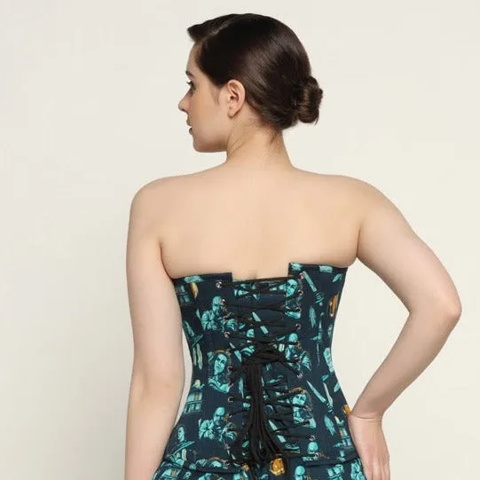 killerman  printed waist reducing  overbust Corsets