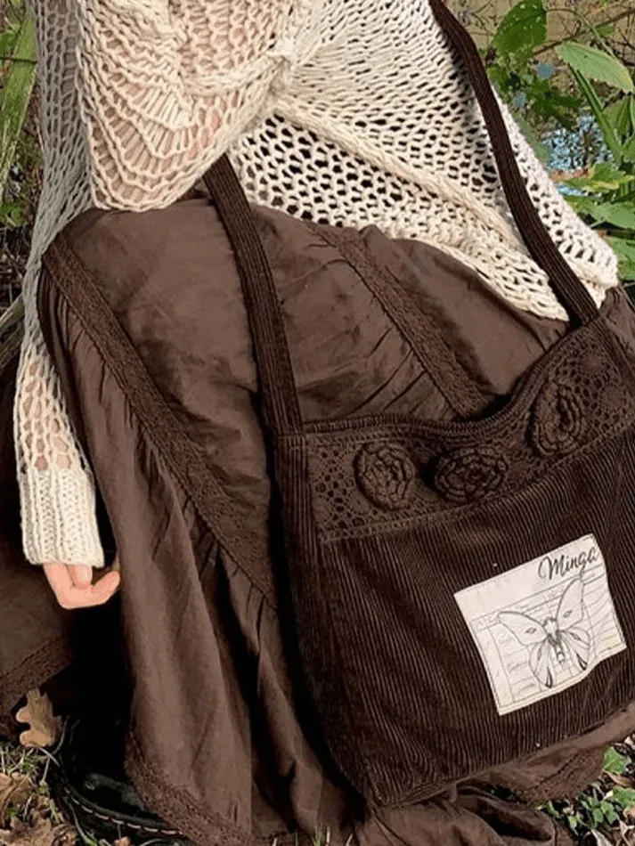 LANFUBEISI - Vintage Tiered Midi Skirt