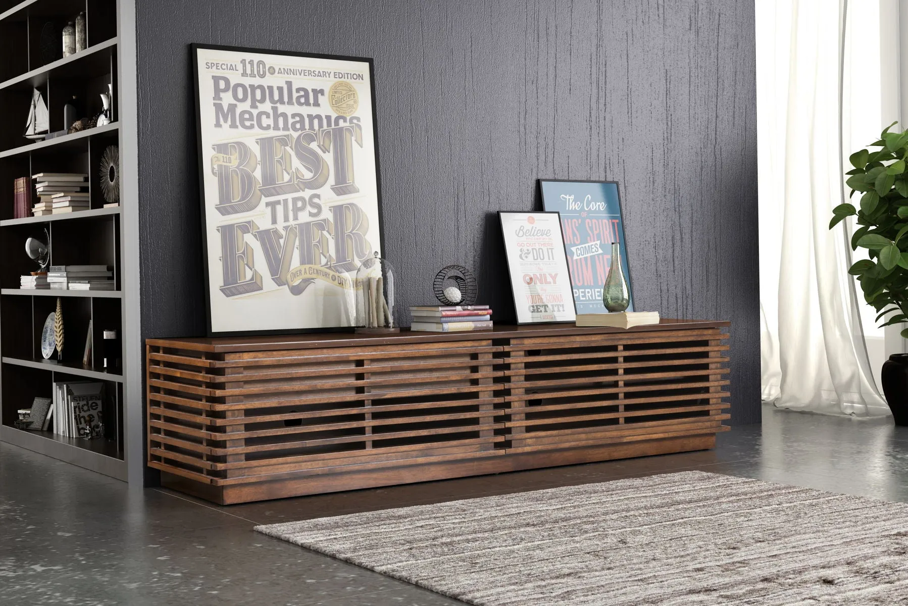 Linea - Narrow Entertainment Stand