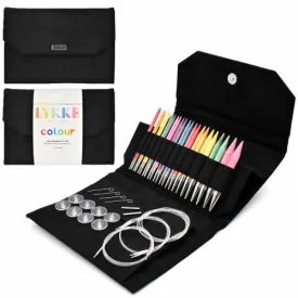 Lykke Colour 5" Interchangeable Circular Needle Set | With Carrying Case
