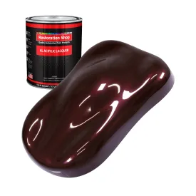 Molten Red Metallic - Acrylic Lacquer Auto Paint - Quart Paint Color Only - Professional Gloss Automotive Car Truck Guitar Furniture Refinish Coating