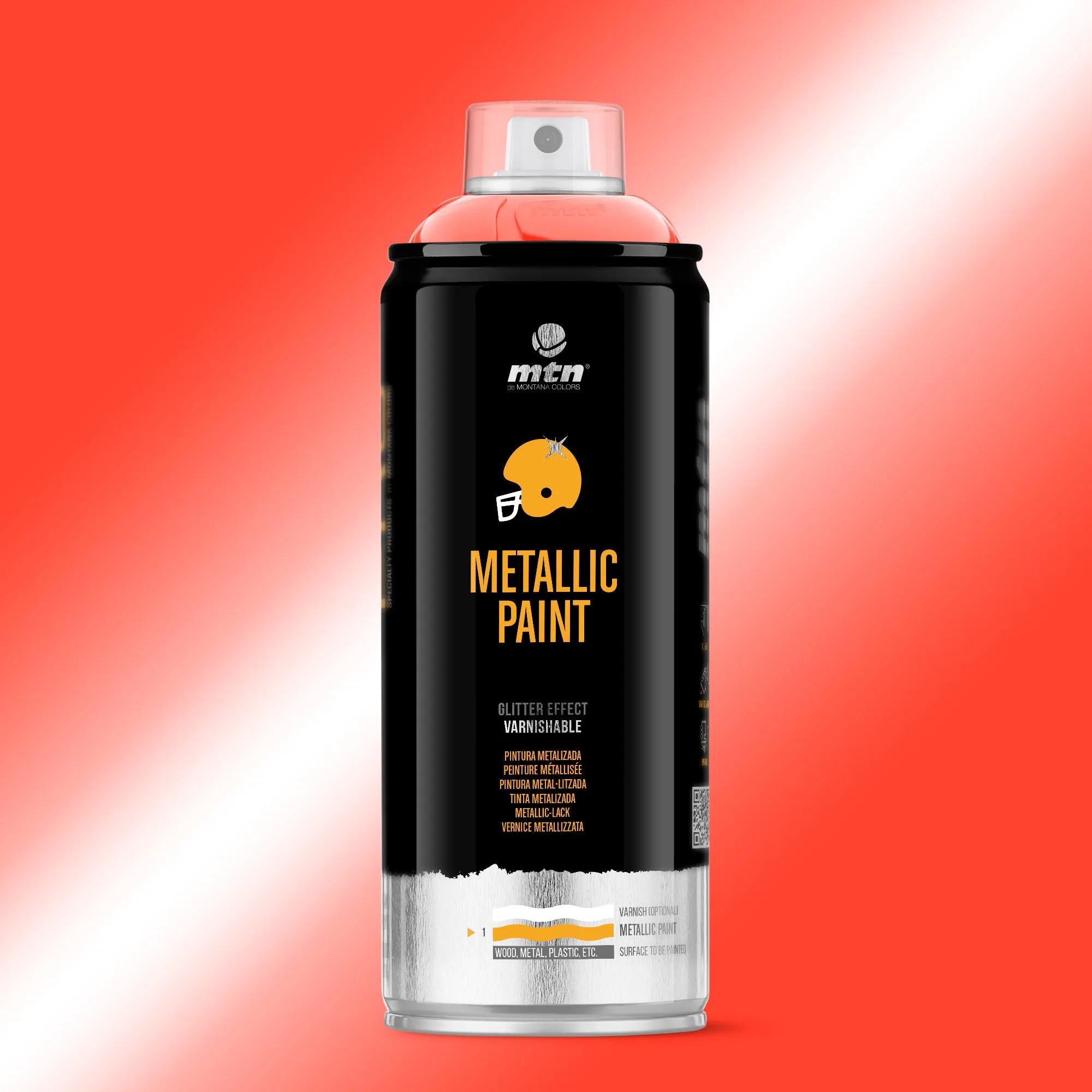 MTN PRO Metallic Paint Red R-3032 400ml