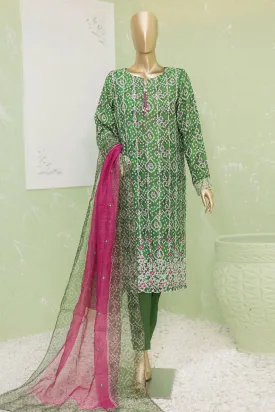 Naubahar by Hz Unstitched 3 Piece Silk Viscose Emb Collection'2024-NVE-49-A