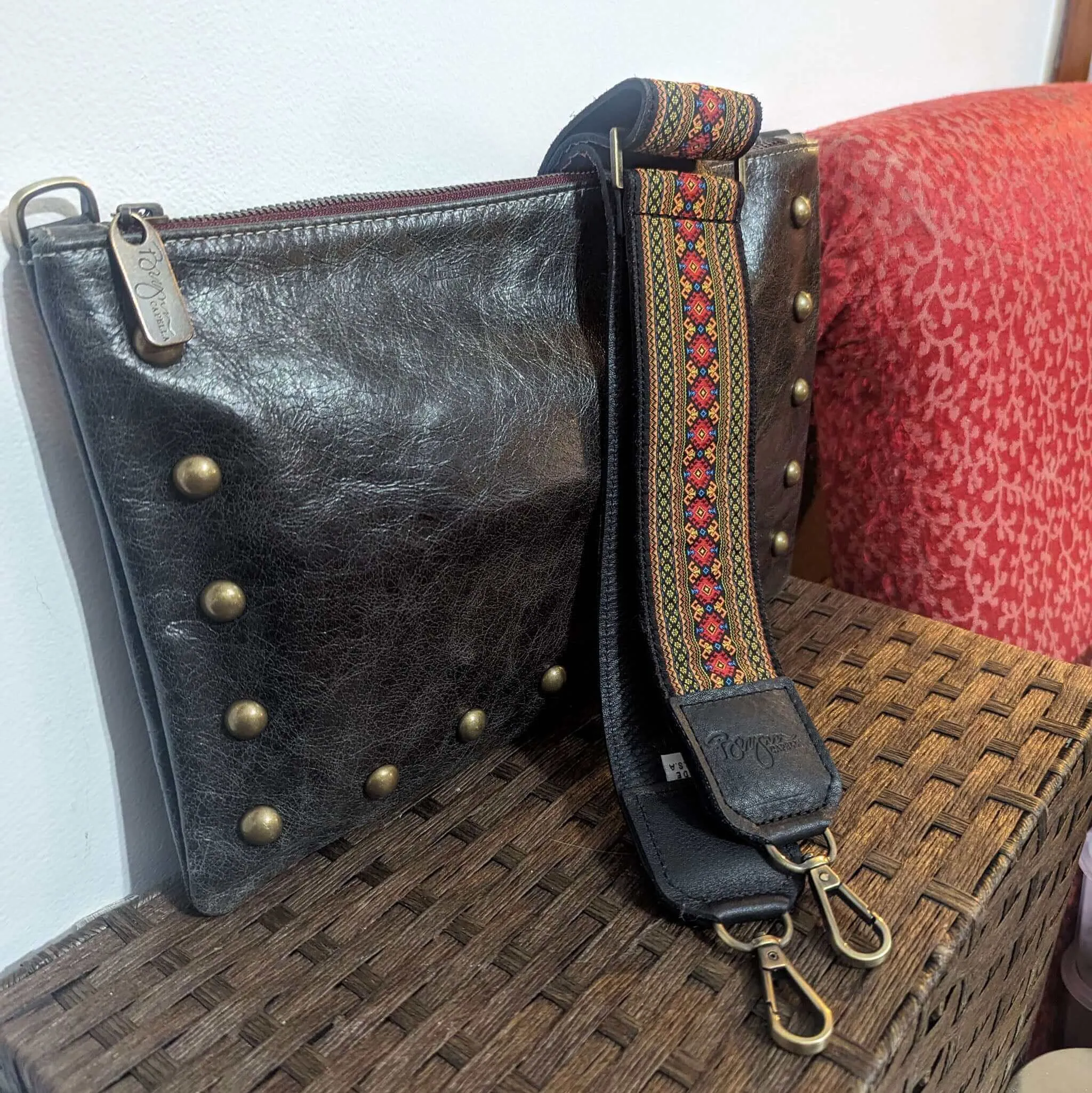 Nikki Clutch Crossbody - River Rock