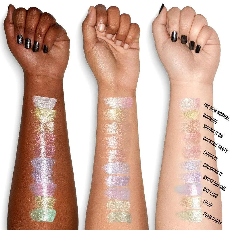 NYX Duo Chromatic Shimmer Lip Gloss 09 Foam Party