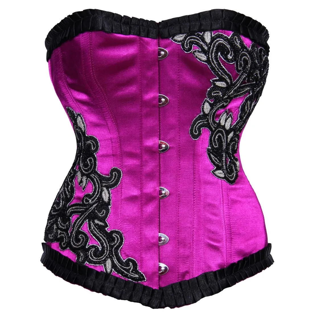 Qiana Couture Authentic Steel Boned Overbust Corset